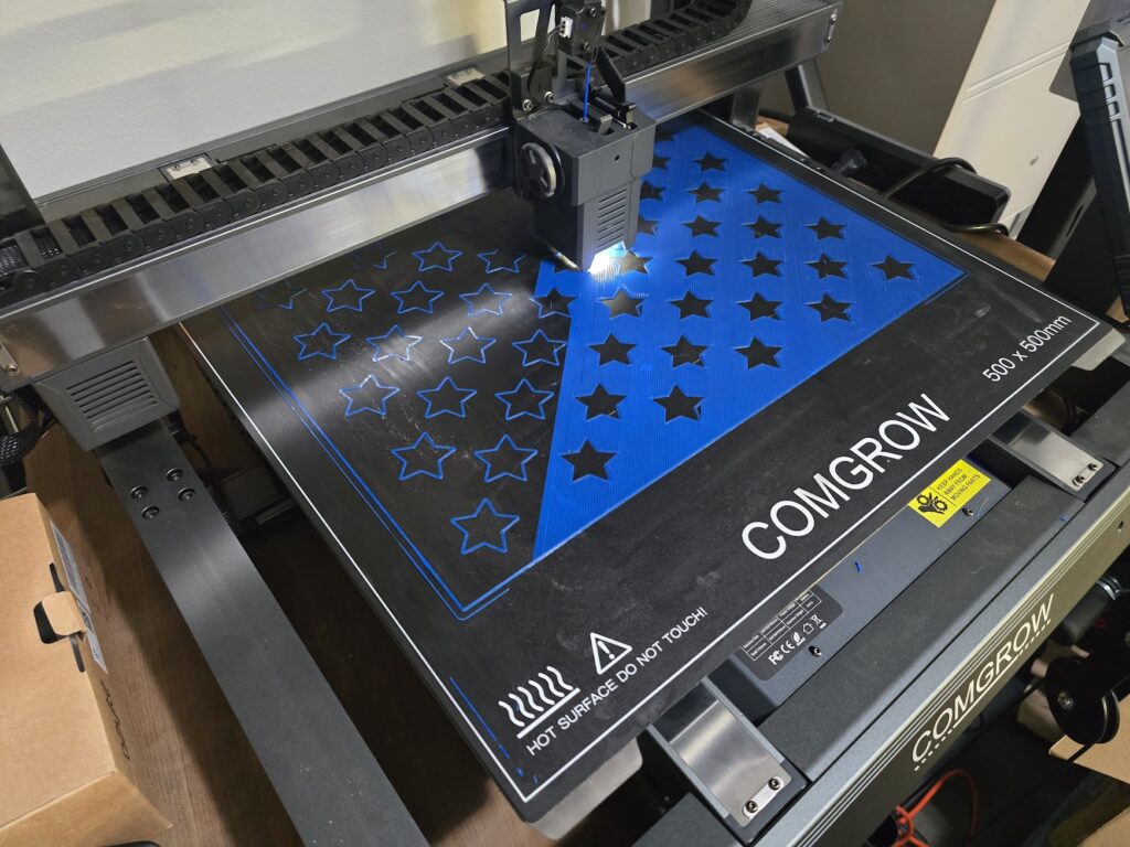 Illustrative example of Fusion Deposition Modeling (FDM) 3D Printing